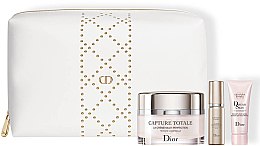 Духи, Парфюмерия, косметика Набор - Dior Capture Totale Multi-Perfection Creme Set (ser/7ml + cr/50ml + creator/7ml + bag)