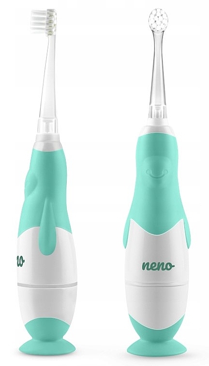 Електрична зубна щітка для дітей, бірюзова - Neno Denti Blue Electronic Toothbrush for Children — фото N2