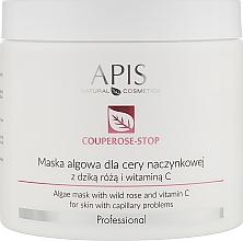 Маска для лица с экстрактом шиповника - APIS Professional Algae Mask — фото N4