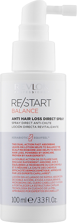 Спрей против выпадения волос - Revlon Professional Spray Restart Balance Anti-hair Direct — фото N2
