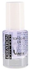 Духи, Парфюмерия, косметика Быстросохнущее средство для ногтей - Vipera Creation Nail Top Coat UV