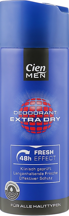 Мужской дезодорант - Cien Men Extra Dry — фото N1