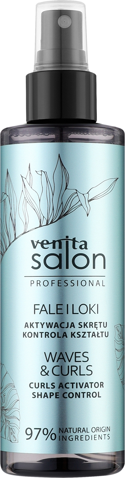 Спрей для укладання волосся "Локони та хвилі" - Venita Salon Professional — фото 200ml