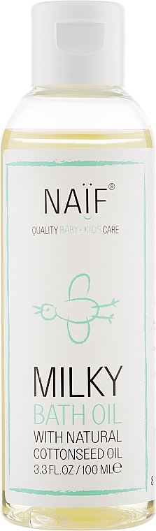 Набір - Naif Newborn Essentials the Natural Gift (b/oil/100ml + b/cr/75ml + b/oil/100ml) — фото N5