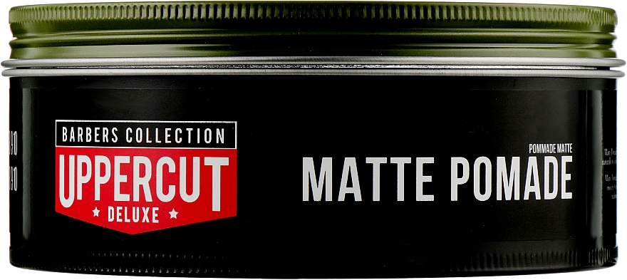 Матова помада для волосся середньої фіксації - Uppercut Deluxe Barbers Collection Matt Pomade — фото N4