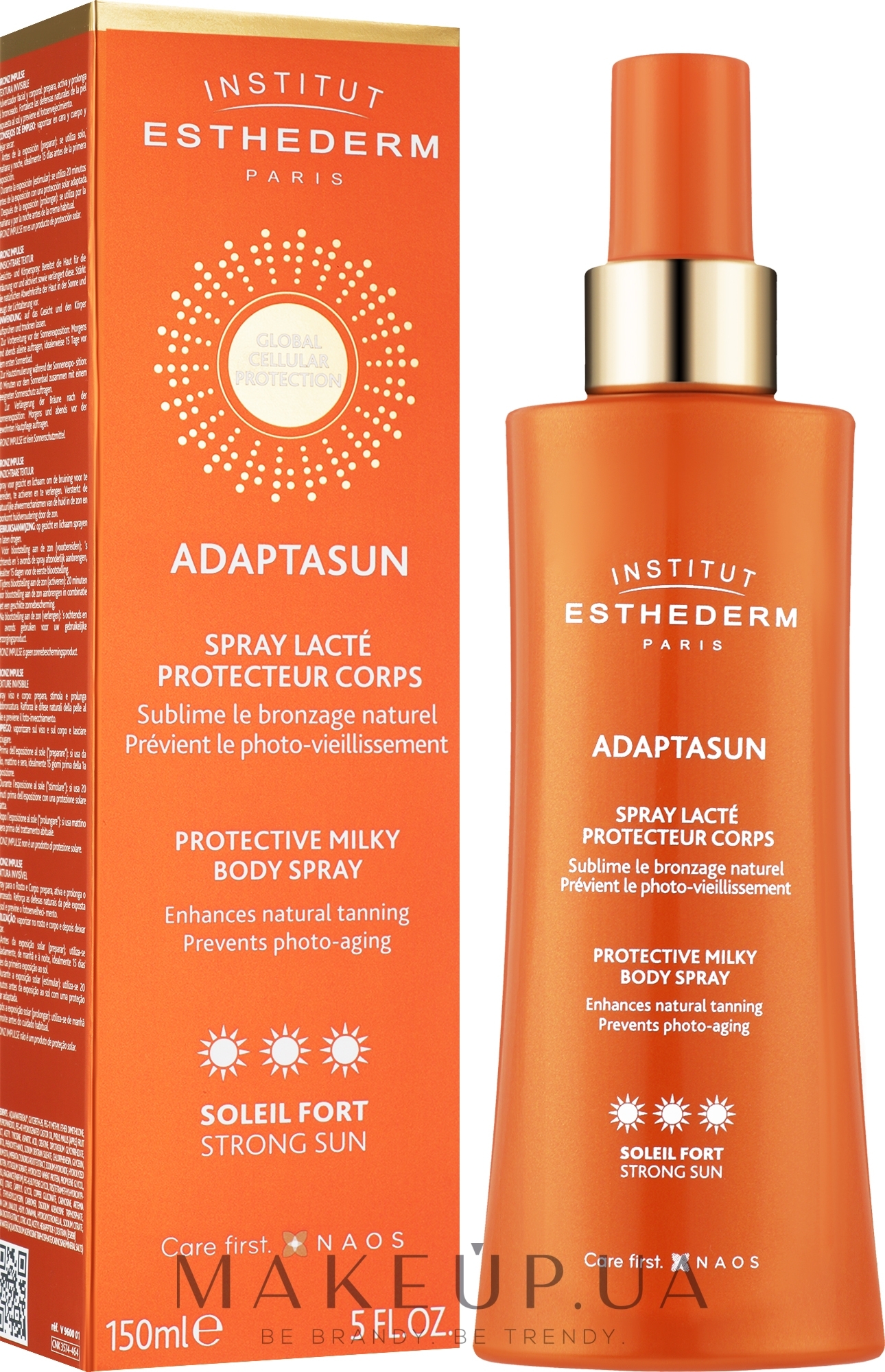 Сонцезахисний спрей для тіла - Institut Esthederm Adaptasun Body Spray Strong Sun — фото 150ml
