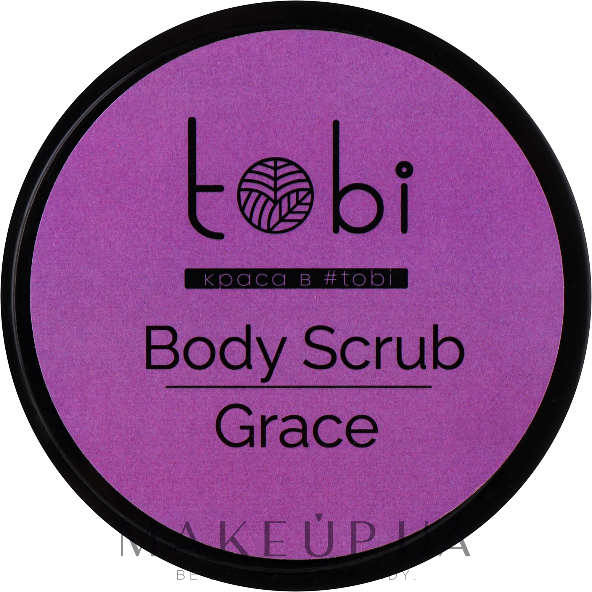 Скраб для тіла з абрикосовою кісточкою - Tobi Body Scrub Grace — фото 250ml