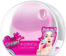 Очищающая насадка-щетка и массажер для лица - Foreo Luna Play Smart 2 Tickle Me Pink — фото N3