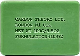 Очищающее мыло для лица - Carbon Theory Superfood Facial Cleansing Bar Green — фото N2