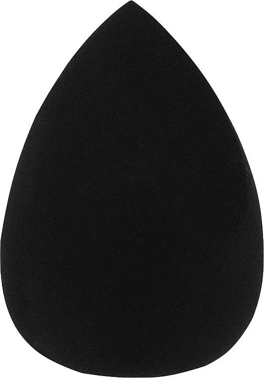 Спонж для макіяжу крапля з верхнім зрізом нелатексний NL-B40, чорний - Cosmo Shop Sponge — фото N1