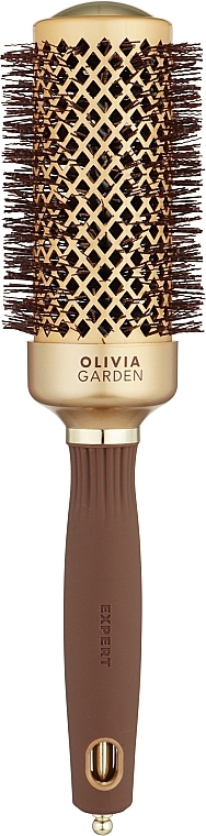Термобрашинг d 45 мм - Olivia Garden Expert Blowout Shine Wavy Bristles GOLD&BROWN 45
