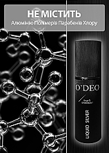 Органический дезодорант для мужчин - O'Deo Organic DEOdorant For Men Liquid Silver — фото N9