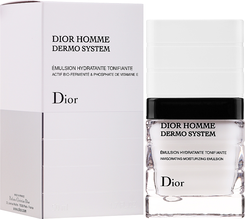 Эмульсия увлажняющая для лица - Dior Homme Dermo System Emulsion  — фото N2