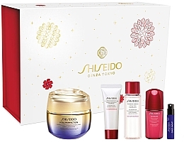 Набір, 5 продуктів - Shiseido Vital Perfection & Ginza Night Eau de Parfum Intense Holiday Kit — фото N1