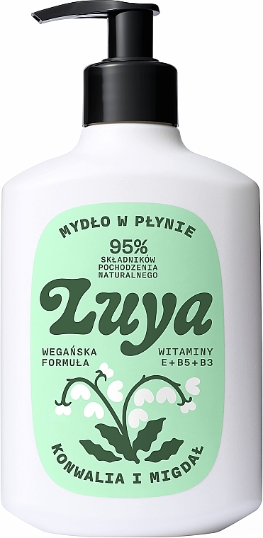 Жидкое мыло для рук "Ландыш и миндаль" - Luya — фото N1