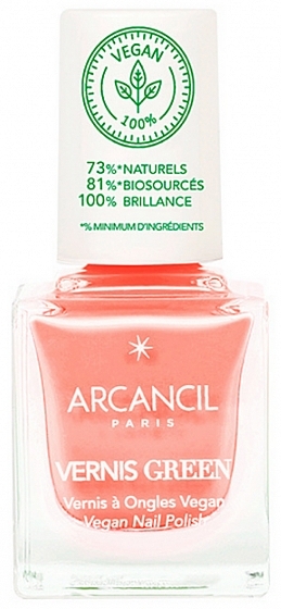 Лак для ногтей - Arcancil Paris Le Lab Vegetal Vernis Green (в коробке) — фото N1