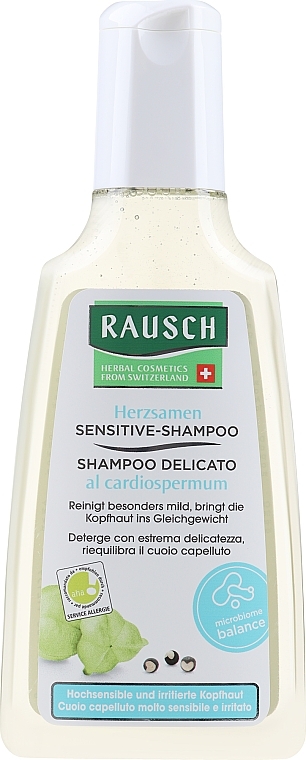 Шампунь для чувствительной кожи головы - Rausch Heartseed Sensitive Shampoo — фото N1