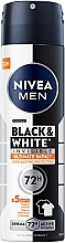 Антиперспирант "Черное и Белое невидимый" - NIVEA MEN Black & White Invisible Ultimate Impact Anti-Perspirant — фото N1