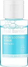 Духи, Парфюмерия, косметика Успокаивающий тонер - Real Barrier Aqua Soothing Toner (мини)
