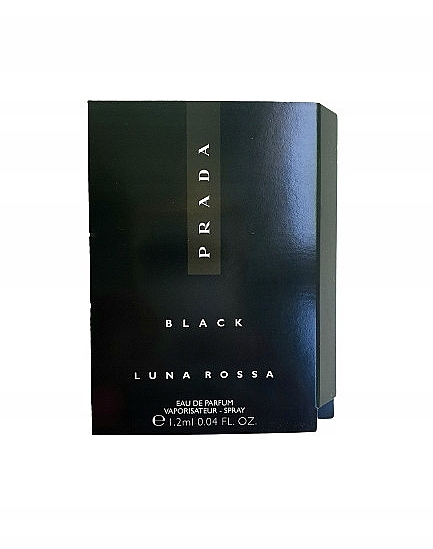 ПОДАРОК! Prada Luna Rossa Black - Парфюмированная вода (пробник) — фото N1