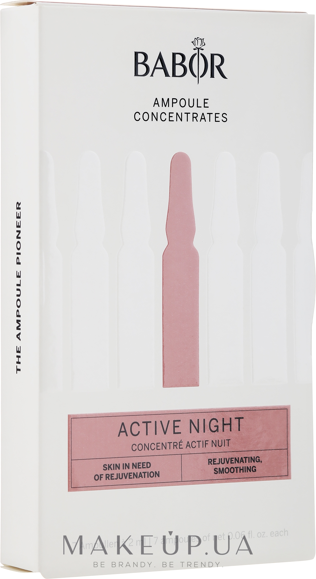 Ампулы ночные для лица - Babor Ampoule Concentrates Active Night — фото 7x2ml