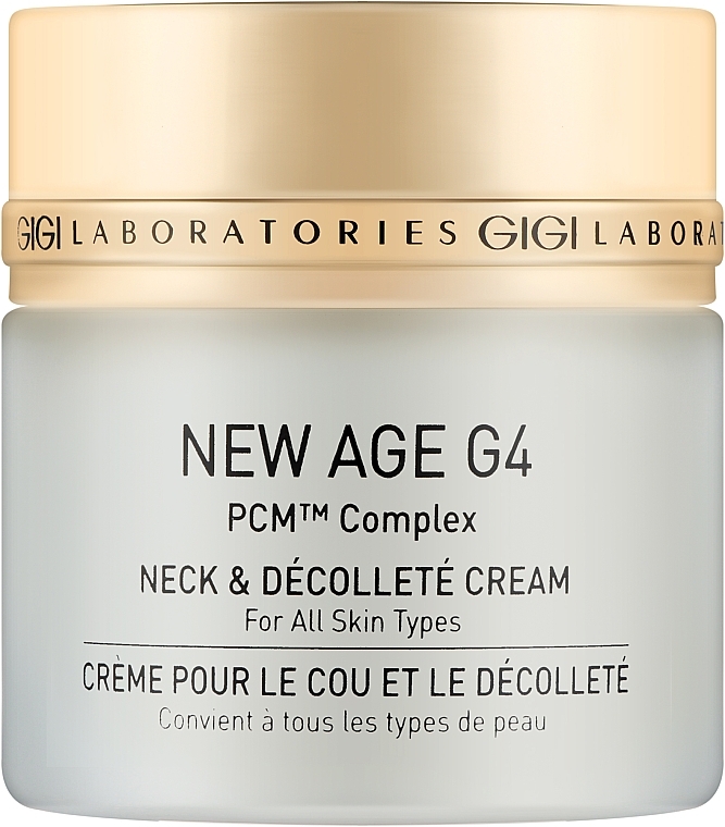 Крем для шеи и декольте укрепляющий - GiGi New Age G4 Neck & Decollete Cream — фото N1