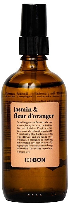 100BON Jasmin & Fleur d’Oranger - Ароматичний спрей для дому і текстилю — фото N1