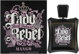 Парфумерія, косметика Mango Lady Rebel Rock Deluxe - Туалетна вода (тестер з кришечкою)