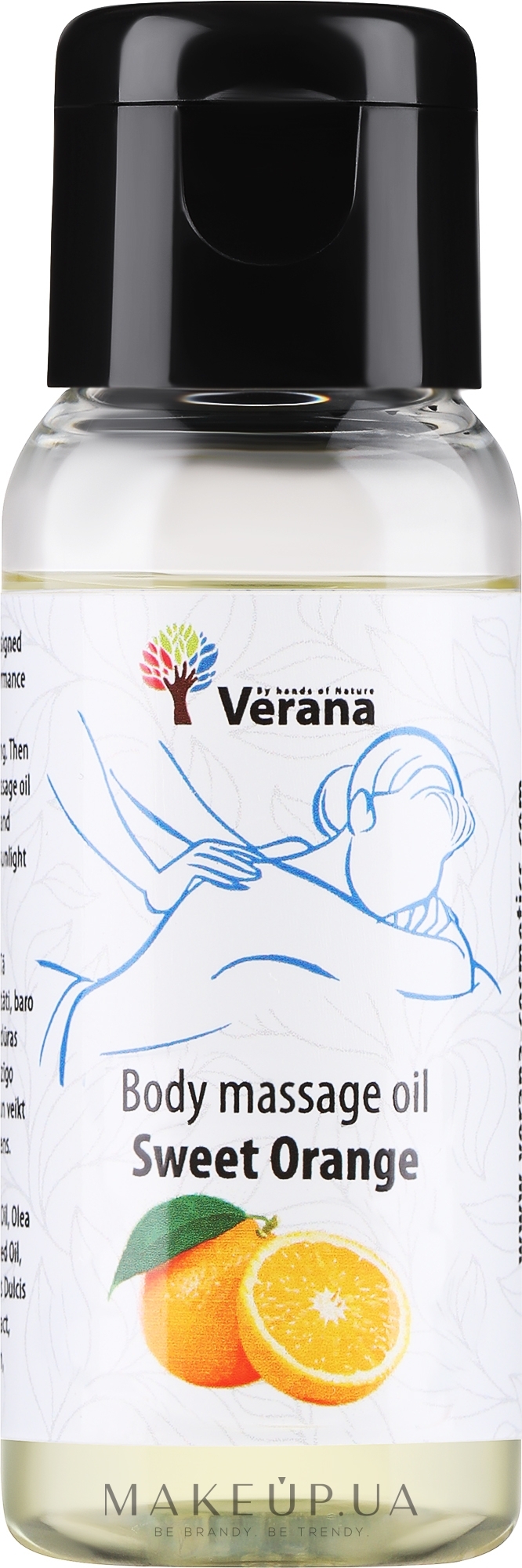 Массажное масло для тела "Sweet Orange" - Verana Body Massage Oil — фото 30ml