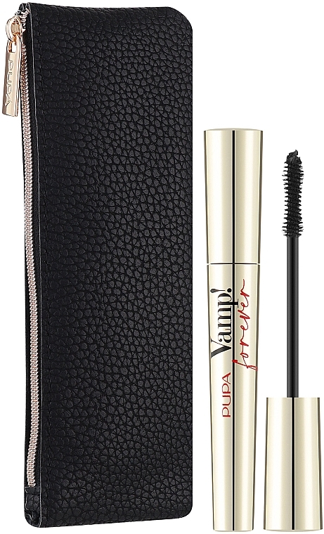 Набір - Pupa Vamp! Forever Kit (mascara/9ml + bag/1pcs)