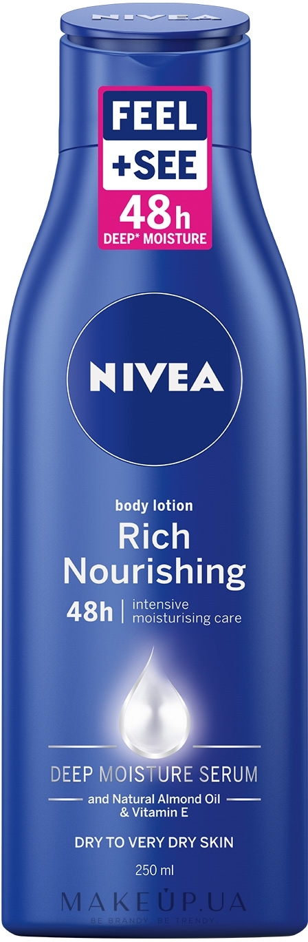 Лосьон для тела "Глубокое питание" - NIVEA Nourishing Body Milk — фото 250ml