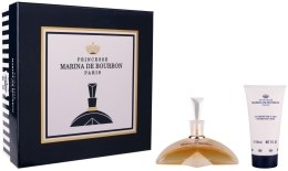 Духи, Парфюмерия, косметика Marina de Bourbon Eau - Набор (edp 100ml + b/l 150ml)