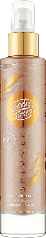 Шиммер для тела - Body Boom Shimmer Gold Body Highlighter — фото N1