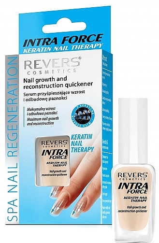 Сыворотка с эффектом роста и восстановления ногтей - Revers Intra Force Kreatin Nail Therapy  — фото N1