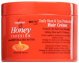 Парфумерія, косметика Крем для волосся денний - BioCare Strongends Honey Infusion Hair Cream