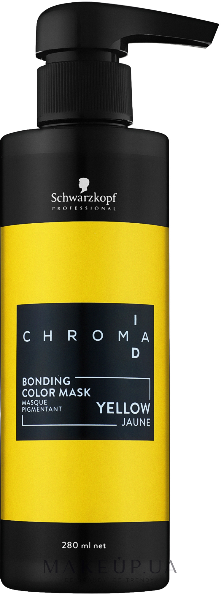 Інтенсивна тонувальна бондінг-маска для волосся - Schwarzkopf Professional Chroma ID Intense Bonding Color Mask — фото Yellow