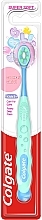 Парфумерія, косметика Дитяча зубна щітка від 5 років, зелена - Colgate Cushion Clean Kids 5+ Super Soft