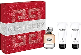 Духи, Парфюмерия, косметика Givenchy L'Interdit Eau - Набор (edp/80ml + b/lot/75ml + bath/oil/75ml)