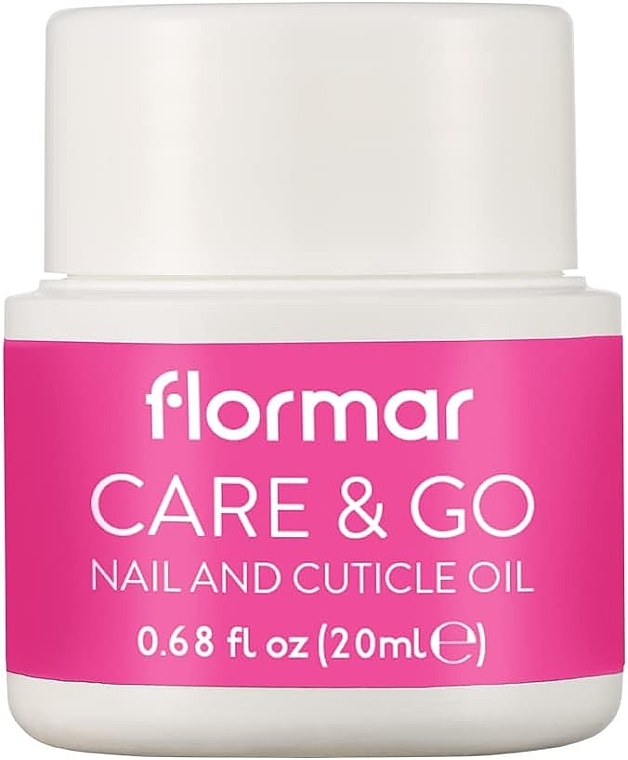 Масло для нігтів і кутикули - Flormar Care & Go Nail and Cuticle Oil — фото N1