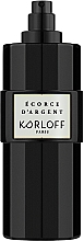 Духи, Парфюмерия, косметика Korloff Paris Ecorce D'Argent - Парфюмированная вода (тестер без крышечки)