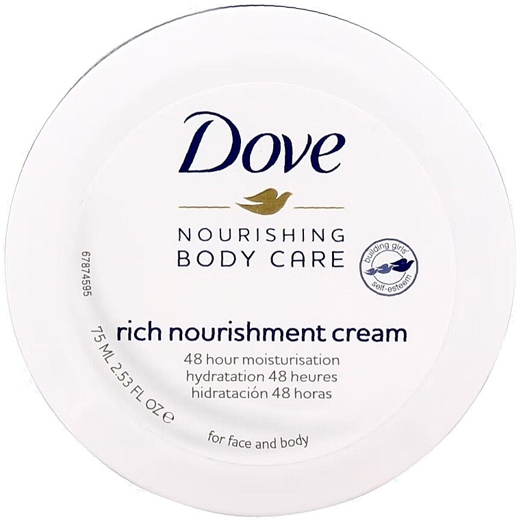 Питательный крем для лица и тела - Dove Nourishing Body Care Rich Nourishment Cream 48H — фото N2