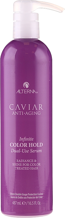 Сыворотка двойного действия для усиления яркости цвета - Alterna Caviar Anti-Aging Infinite Color Hold Vibrancy Serum — фото N3