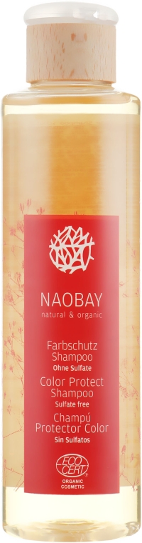 Шампунь для волосся "Захист кольору" - Naobay Color Protect Shampoo — фото N1