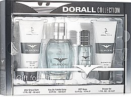 Духи, Парфюмерия, косметика РАСПРОДАЖА Dorall Collection Islanders - Набор (edt/15ml/100ml + sh/gel/50ml + balm/50ml)*