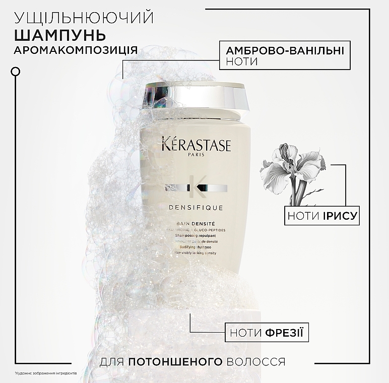 Шампунь-ванна для збільшення густоти волосся - Kerastase Densifique Bain Densite Shampoo — фото N8