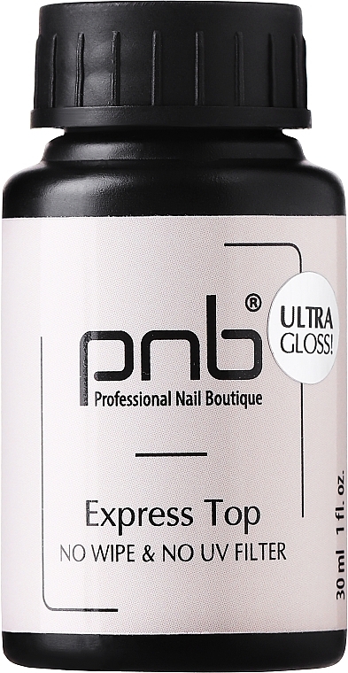 Экспресс топ без липкого слоя - PNB Express Top NoWipe Ultra Gloss — фото N4