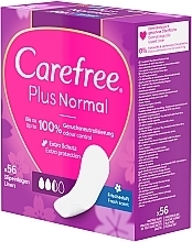 Гигиенические ежедневные прокладки, 56шт - Carefree Plus Original Fresh Scent Pantyliners — фото N10