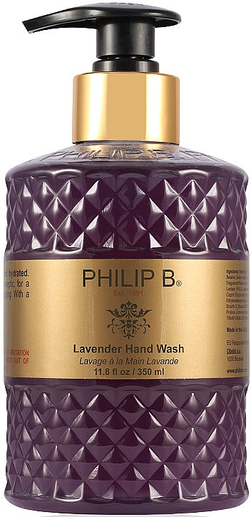 Жидкое мыло для рук "Лаванда" - Philip B Lavender Hand Wash — фото N1