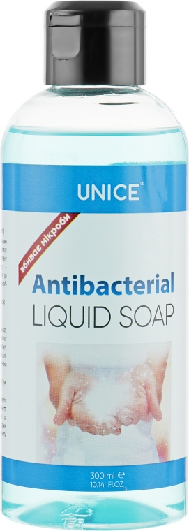 Антибактеріальне рідке мило для рук - Unice Antibacterial Liquid Soap — фото N1