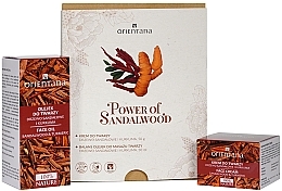 Набор - Orientana Power Of Sandalwood (f/cr/50g + f/oil/50ml) — фото N1